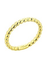 remarkable small ball chain style beaded gold baby ring